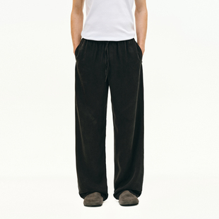 NONRADICAL「雾面仿铜氨」抽绳长裤 NR