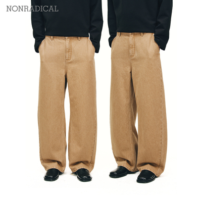 「定织定染」微弯刀牛仔长裤 NONRADICAL