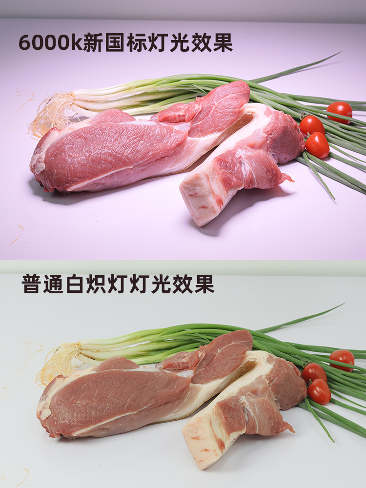 2023新款生鲜灯猪肉灯市场卖肉专用灯鲜肉灯蔬菜水果灯熟食卤菜灯 家装灯饰光源 LED球泡灯 原图主图