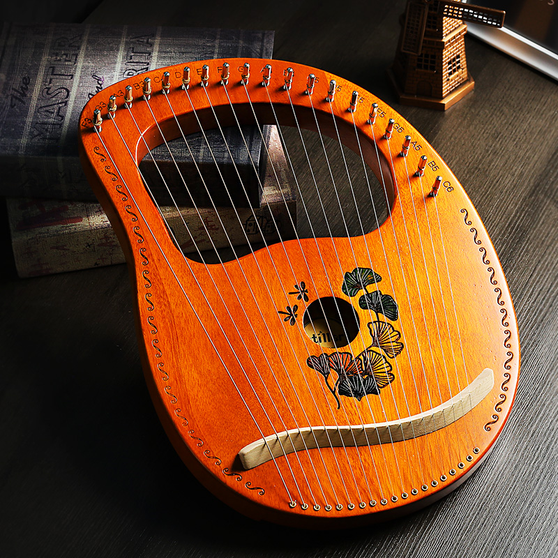 便携式lyre小型乐器竖琴