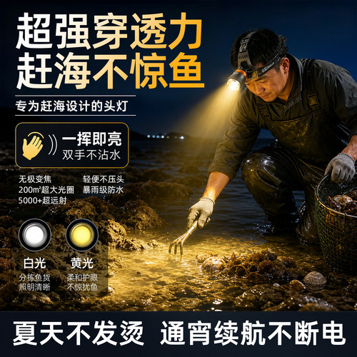 赶海新镭射炮2026新款强光超亮