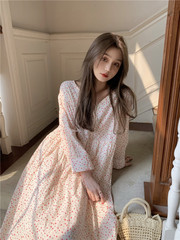 Real price chic Hanfeng jacquard long dress