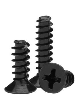 促高强度KB镀黑沉头平尾自攻螺丝加硬平头自攻电子小螺丝M2M3M4M5