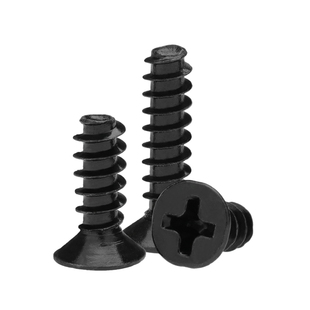 促高强度KB镀黑沉头平尾自攻螺丝加硬平头自攻电子小螺丝M2M3M4M5