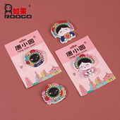 泉州旅游文创唐小圆簪花仕女亚克力冰箱贴创意旅游景区伴手礼礼物