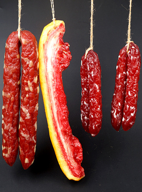 仿真腊肉腊肠模型装装饰