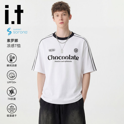 CHOCOOLATE美式复古凉感T恤