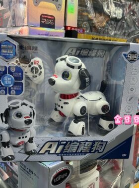 989编程狗遥控LED益智玩具