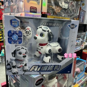 989编程狗遥控LED益智玩具