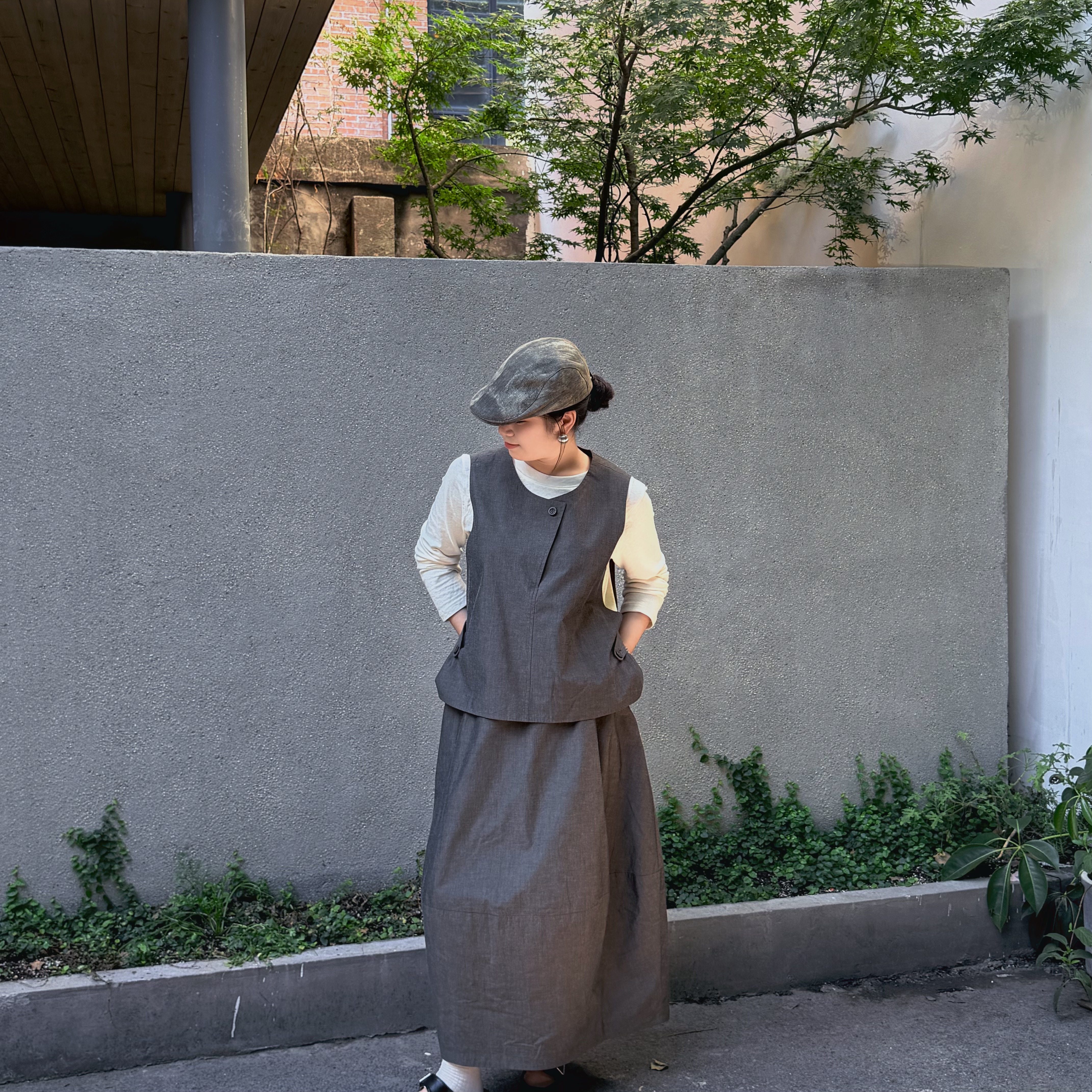 BuYuan2026秋季新款女半身裙