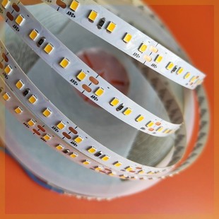 2835 24VLED灯带20米无压降电镀板120灯珠10mm裸板暖光中性光吊顶