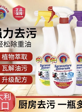 大公鸡清洁剂强力去油厨房抽油烟机重油污净泡沫型进口配方公鸡头