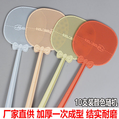 家用苍蝇拍塑料熟胶耐用长柄