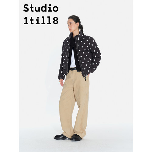 Studio1till8波点印花棉服
