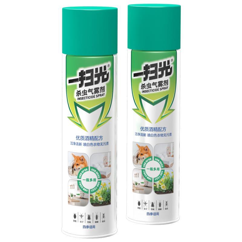 一扫光杀虫气雾剂400克/瓶多用型