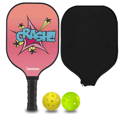 班迪思匹克球拍pickleball玻璃纤维轻盈耐用学生专业比赛训练球拍