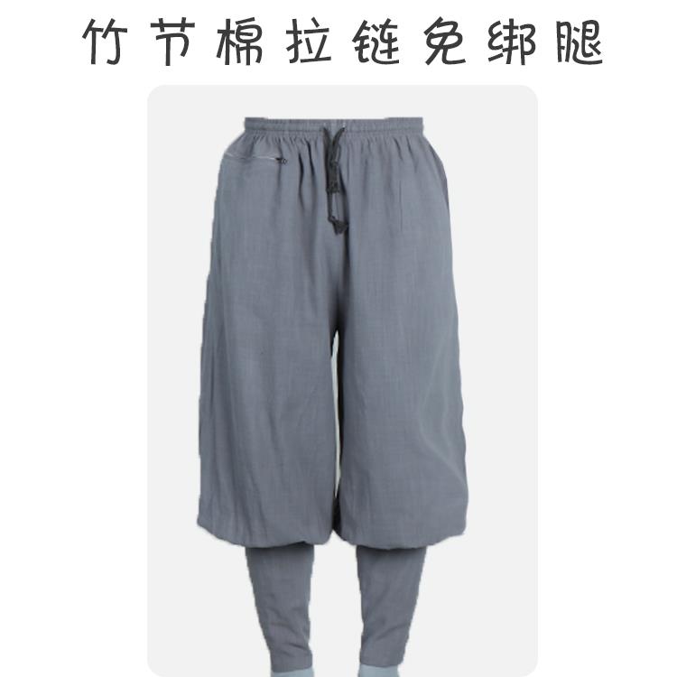特价善之缘僧裤免绑腿新款夏季亚麻僧服短褂裤和尚裤男女比丘尼裤