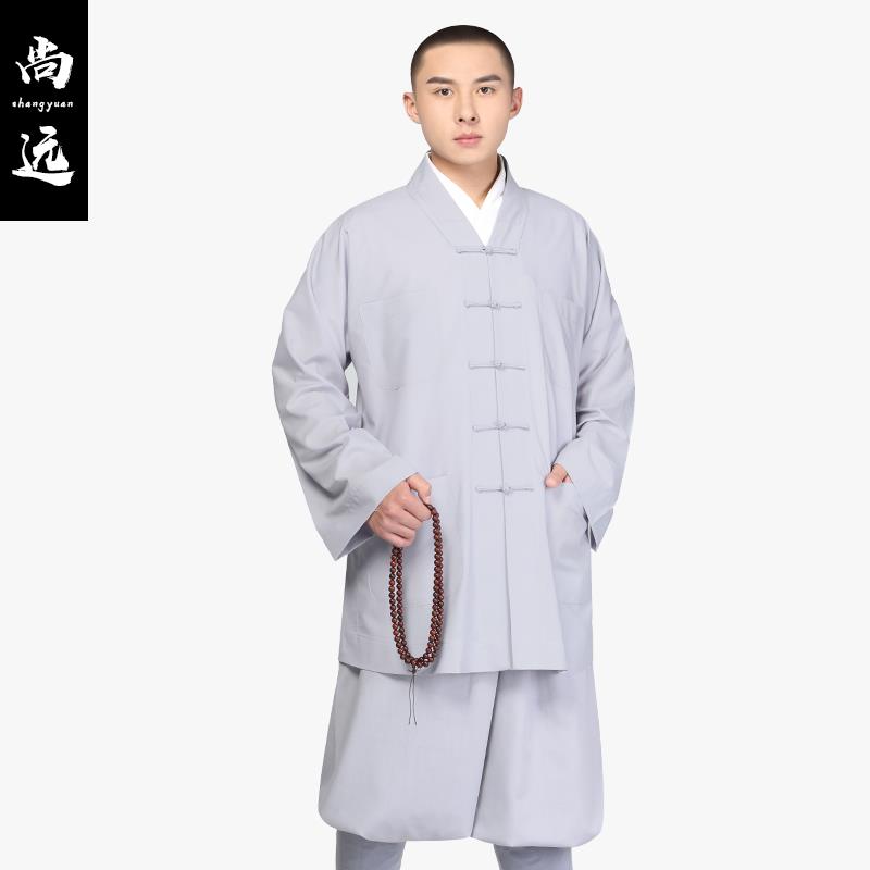 特价尚远TR棉僧服长褂短褂罗汉褂僧装长衫僧衣大褂四季僧袍僧侣服