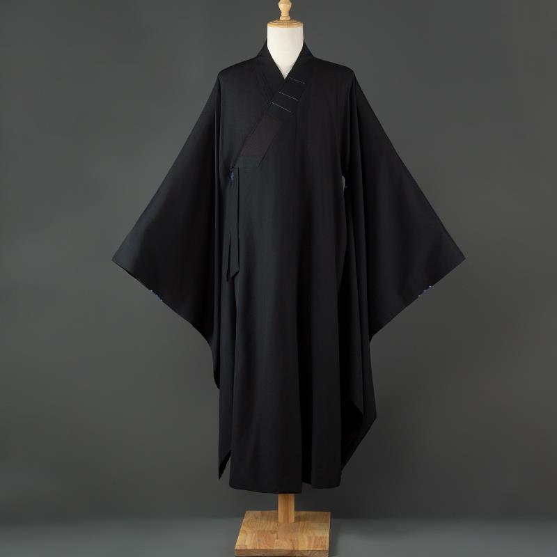 特价高档僧衣台麻广袖海清出家人衣服女僧人居士服男和尚服装法衣