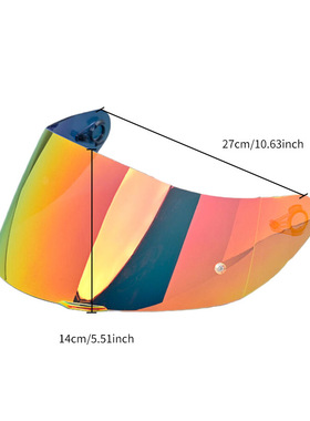 适用于AGVK1新K3SVK5摩托车配件头盔镜片全盔防雾贴配件镜片跨境