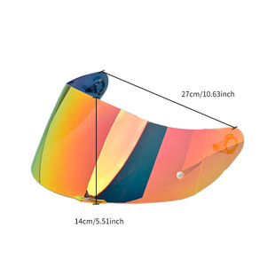 适用于AGVK1新K3SVK5摩托车配件头盔镜片全盔防雾贴配件镜片跨境