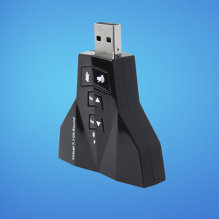 USB 사운드 카드 데스크탑 노트북 외부 항공기 사운드 카드 7.1 독립 사운드 카드 컴퓨터 액세서리