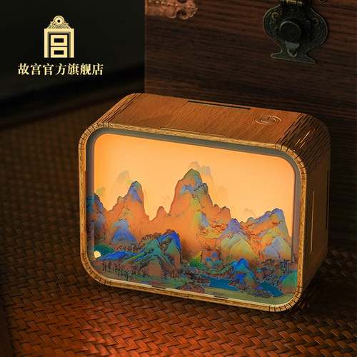 流沙夜灯 只此青绿