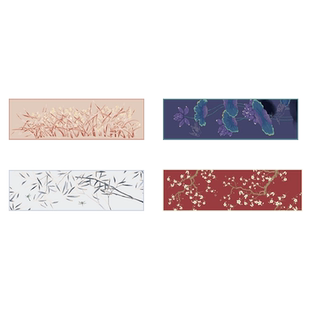 故宫 风和景明真丝长巾 丝巾 春夏新款披肩礼盒生日礼物 故宫文创