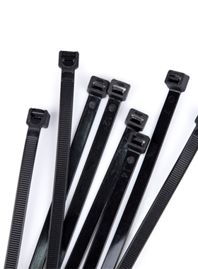 尼龙扎带10(8)x350白色国标7.2mmx350mm长强力粗扎带卡扣