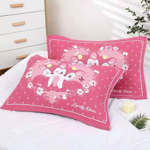 哞枕巾加大加厚柔软吸汗