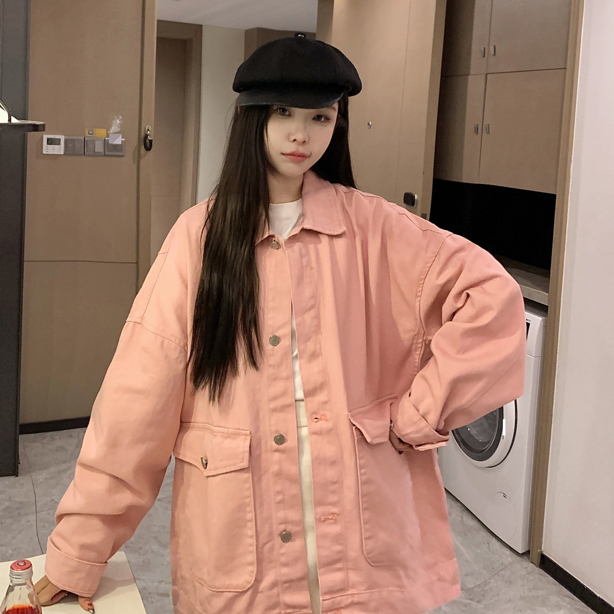 24款 男士日系复古工装牛仔夹克休闲外套N9006/P98图片
