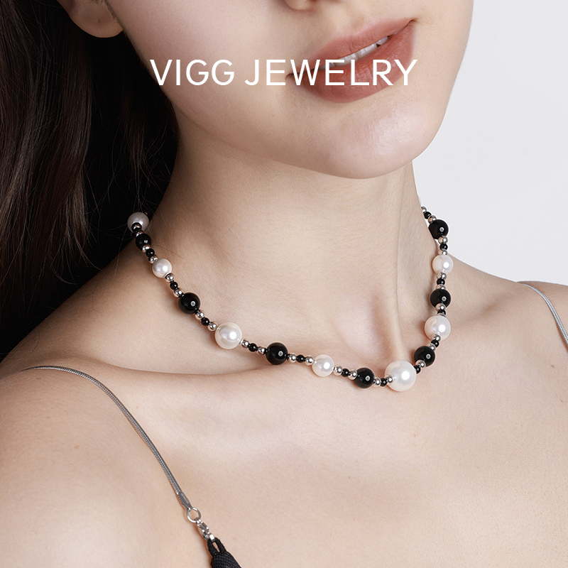 VIGG暮夜项链女高级感设计锁骨链