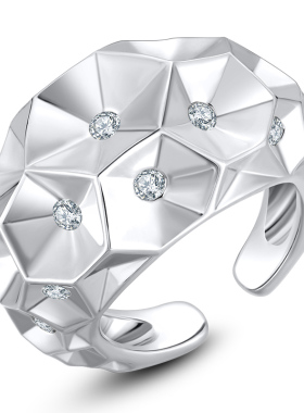 【VIGG】星陨开口戒指女轻奢高级感设计-zb