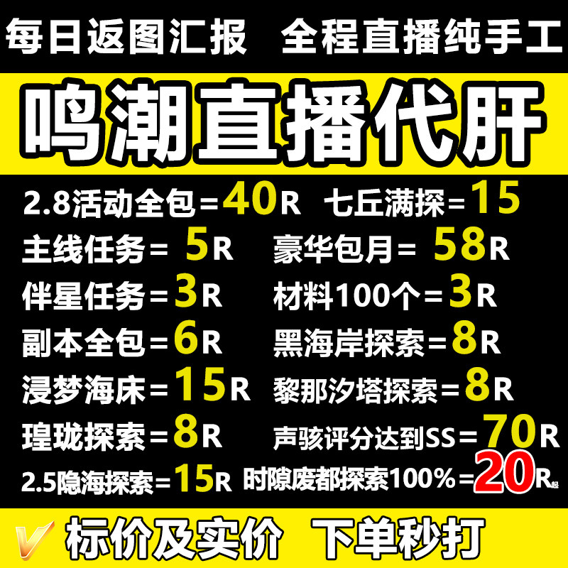 鸣潮代肝代练代打跑图探索度主线剧情活动声骸托管全收集宝箱调号