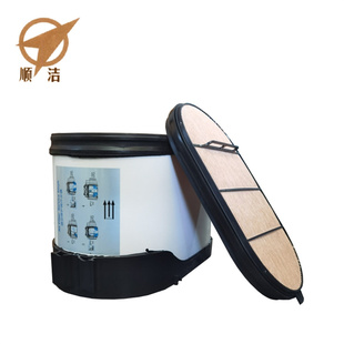 550直流蜂窝空滤X5000 500 适配新款 陕汽德龙X3000空气滤芯430460