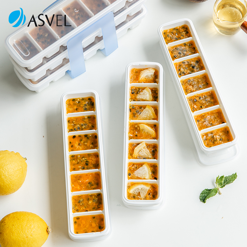 日本进口asvel百香果分装盒冰格