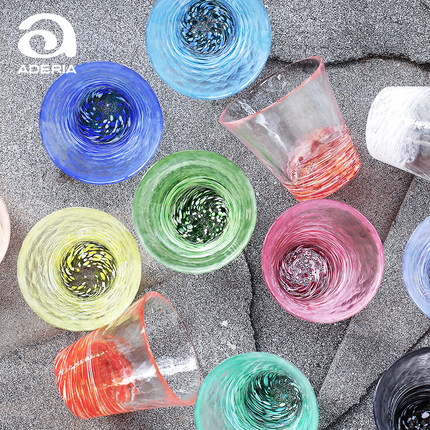 白酒杯日本aderia家用烈酒杯日式酒盅玻璃獭祭酒杯进口高档清酒杯