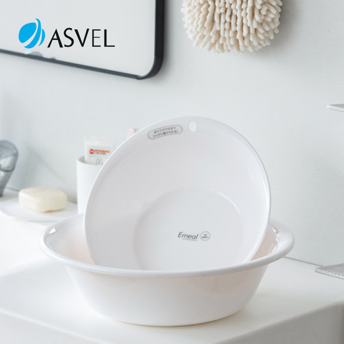 日本asvel抗菌新生宝宝婴儿脸盆