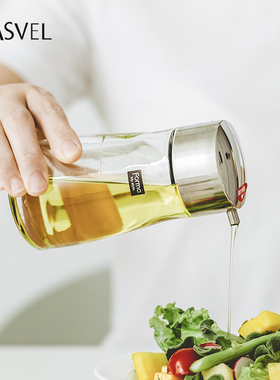 日本asvel油壶家用厨房酱油瓶醋壶油瓶加厚玻璃调料瓶食品级油罐