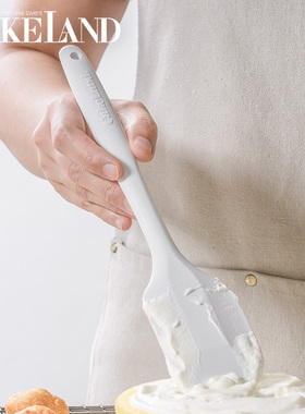 刮刀日本进口cakeland耐高温硅胶烘焙工具一体式蛋糕刮板奶油抹刀