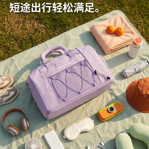 32L可扩展大容量可挂拉杆箱