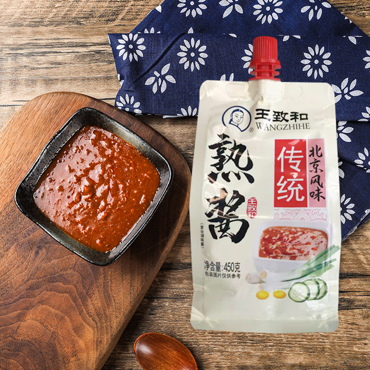 王致和450g正品农家传统北京熟酱