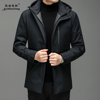 时尚休闲商务男装内胆羽绒服外套