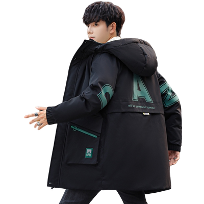 冬季青少年棉衣外套男孩加厚