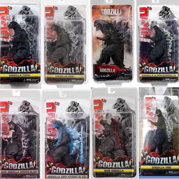 NECA2016电影版2019哥斯拉2怪兽Godzilla关节可动手办模型