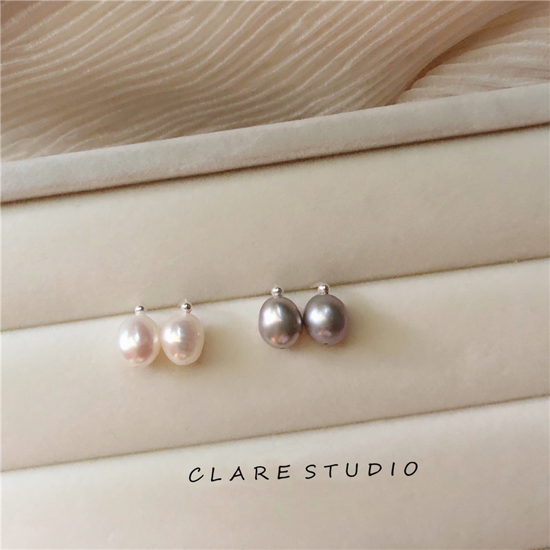 福利高级灰复古风巴洛克异形珍珠