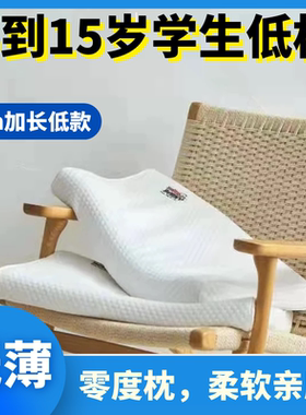 宾格专柜bemco零度枕A058学生成人低枕亲肤柔软零压亲水绵包邮