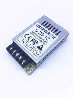 12V25W开关电源 12V2A变压器 灯箱发光字电源 监控灯箱电源