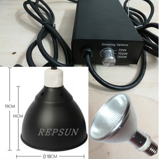 全光谱金卤灯UVB补钙灯促食欲发色乌龟鬃蜥晒背灯超5倍希瑾uvb灯