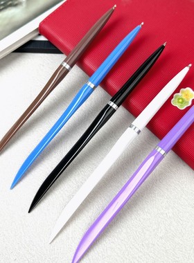 正品刀笔圆珠笔0.7mm快递笔原子笔批发广告笔大刀开箱笔全国包邮